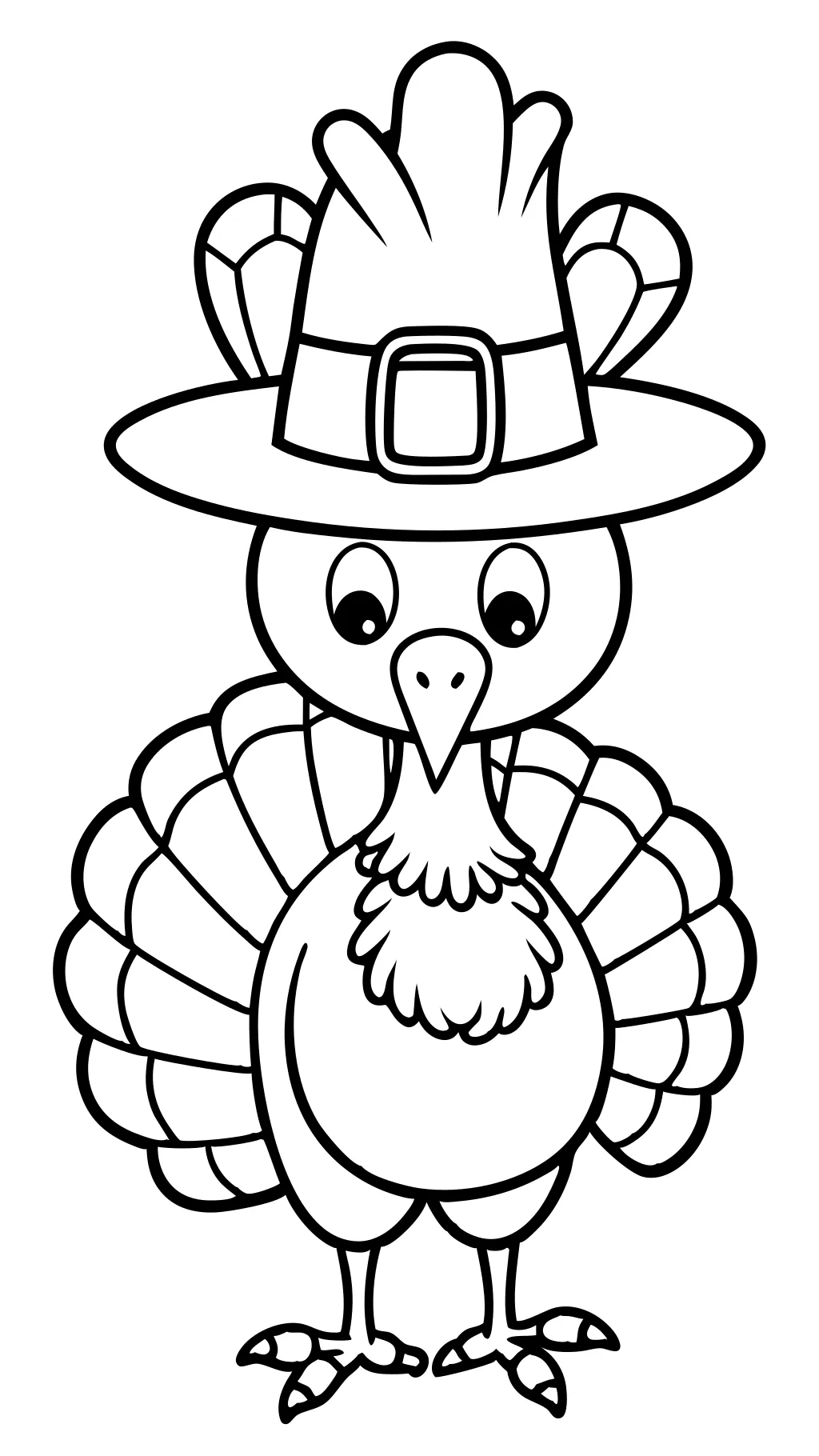 free turkey coloring pages